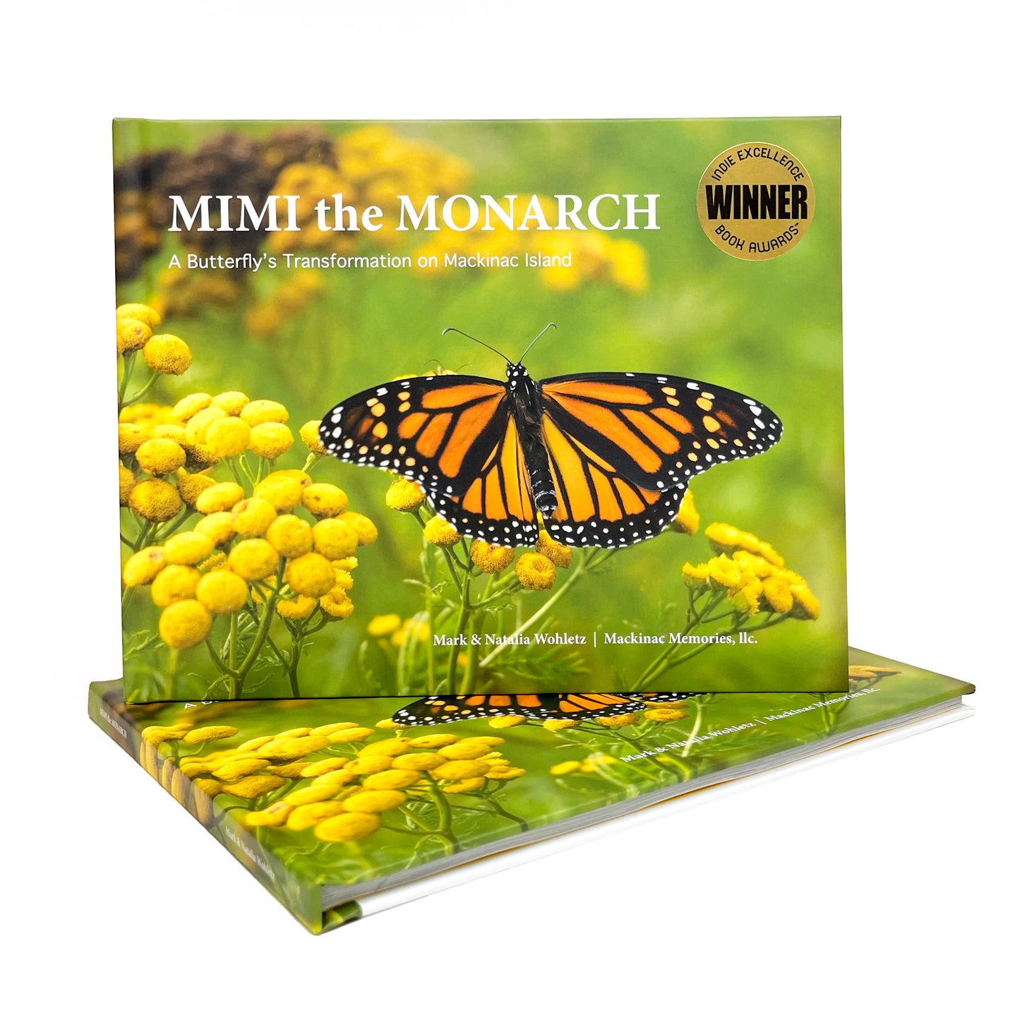 MIMI the Monarch - Children's Book. A children's science picture book about butterflies with photos of monarchs on Mackinac Island.