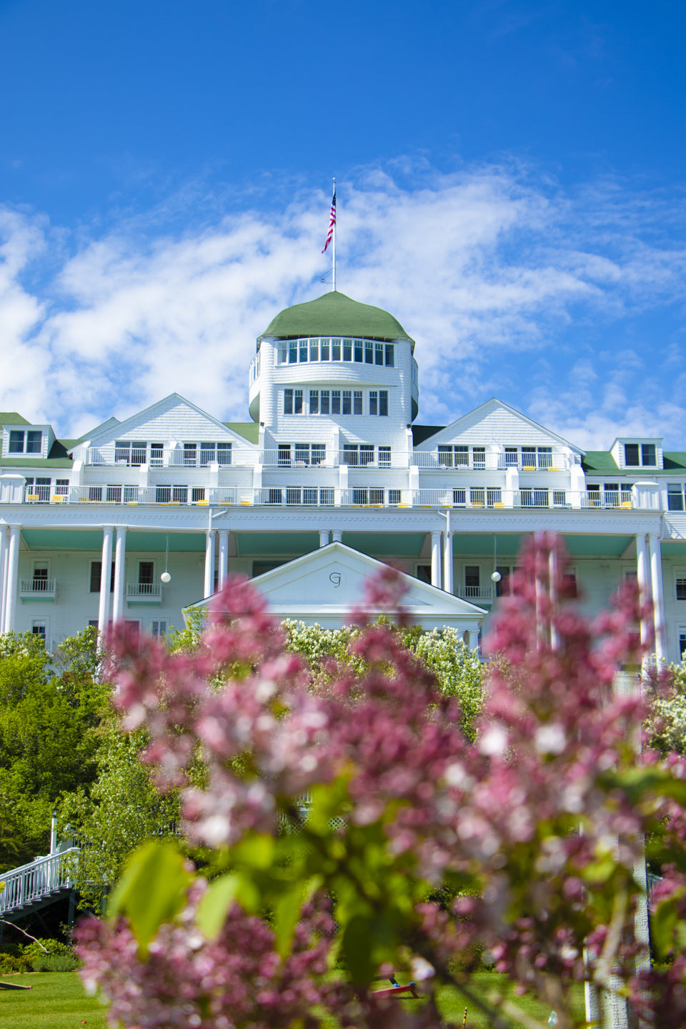 Grand Lilacs photography by Jennifer Wohletz of Mackinac Memories.