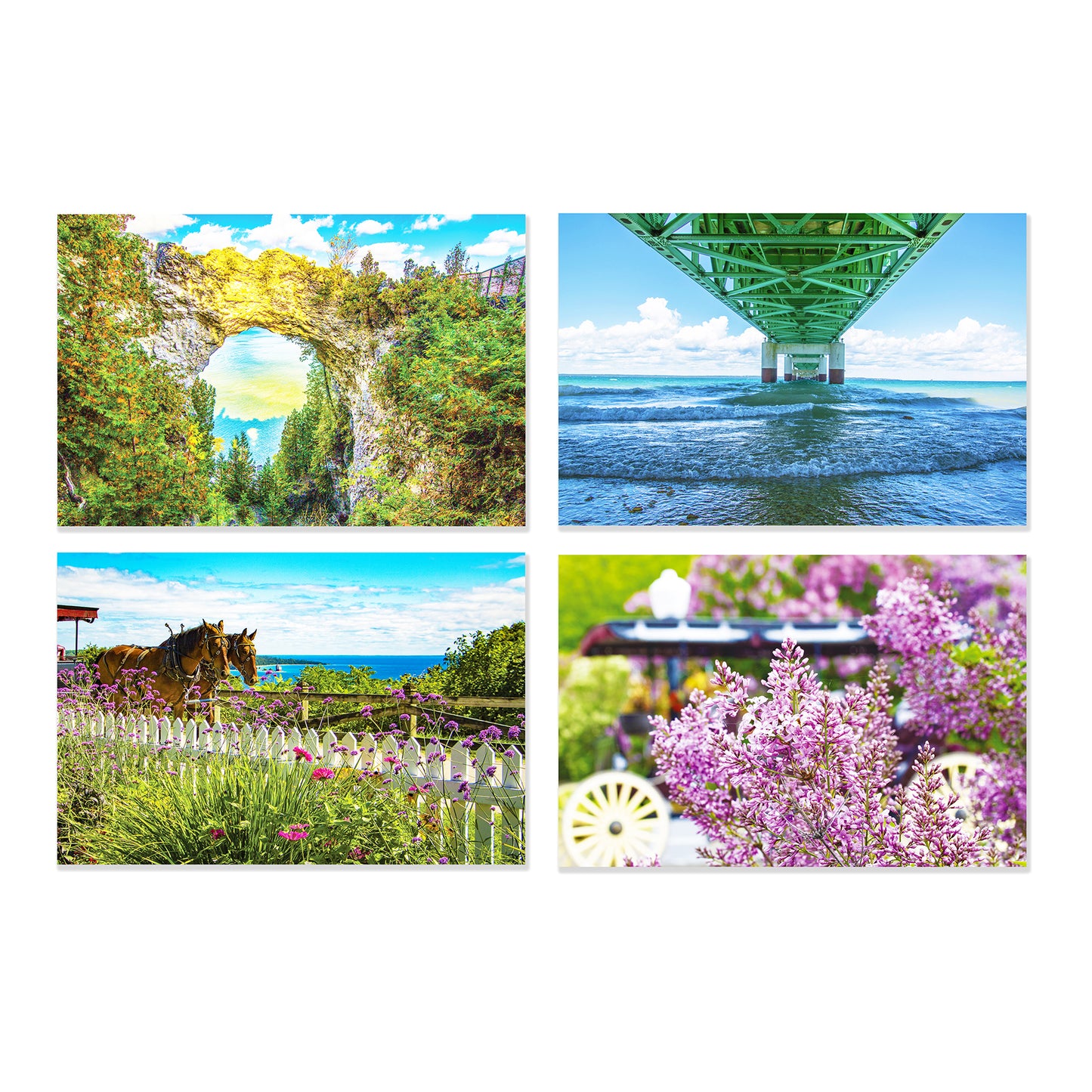 Mackinac Island Postcards