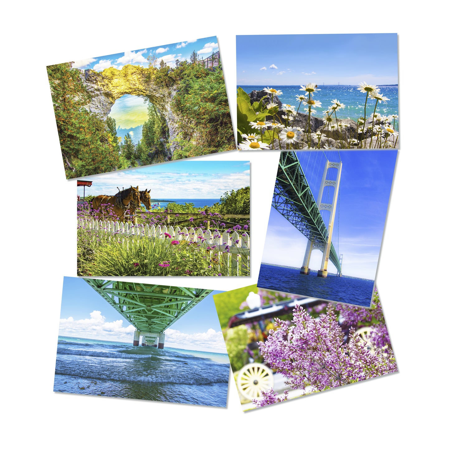 Mackinac Island Postcard Set