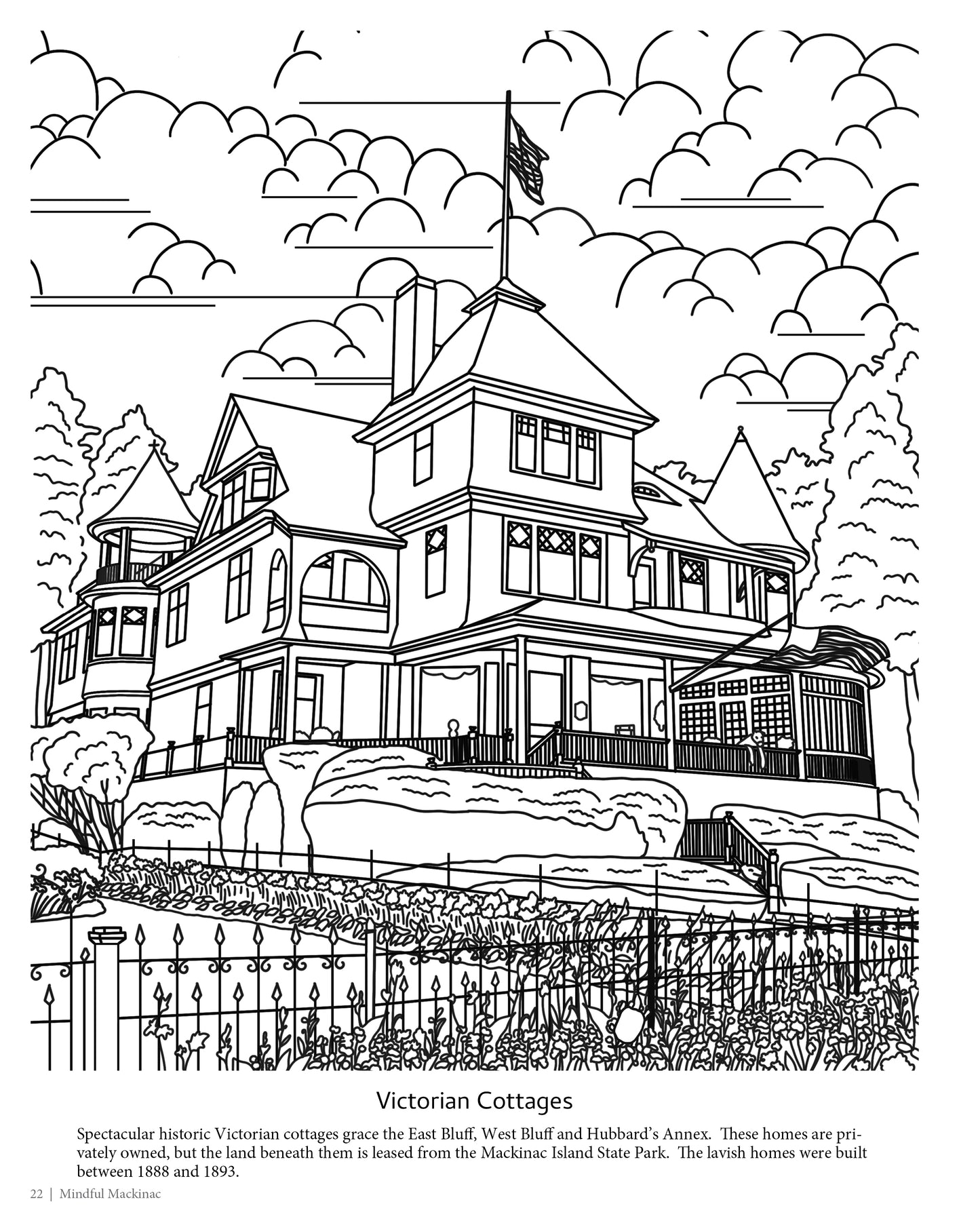 Mindful Mackinac Coloring Book