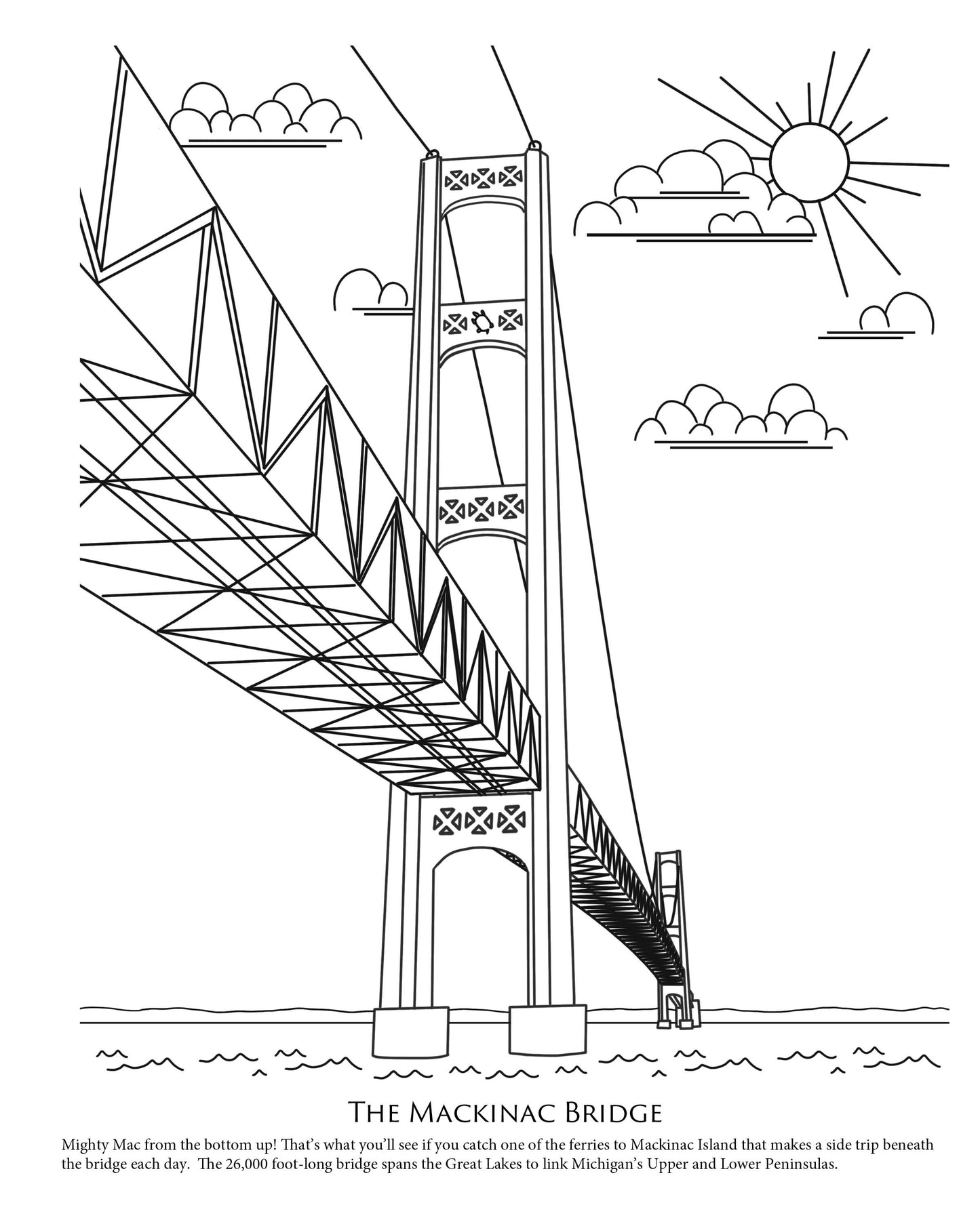 Mindful Mackinac Coloring Book