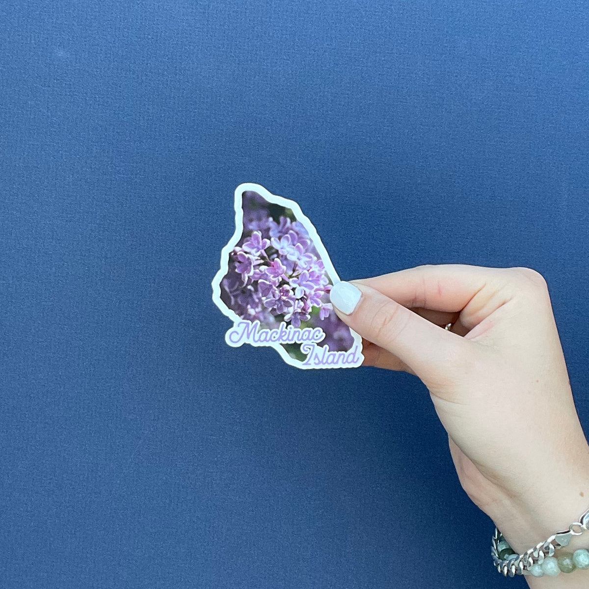 Lilacs Vinyl Sticker