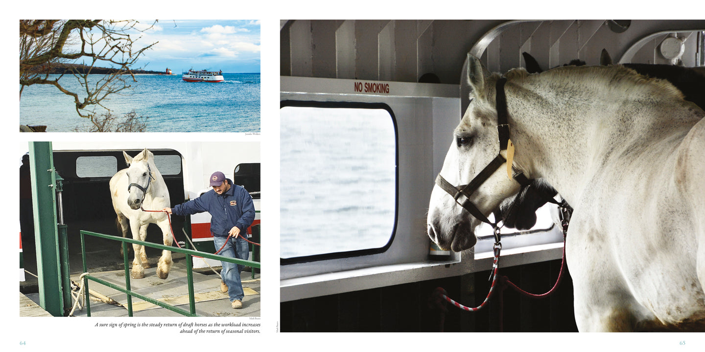 "Four Seasons of Mackinac," a coffee table book about Mackinac Island.