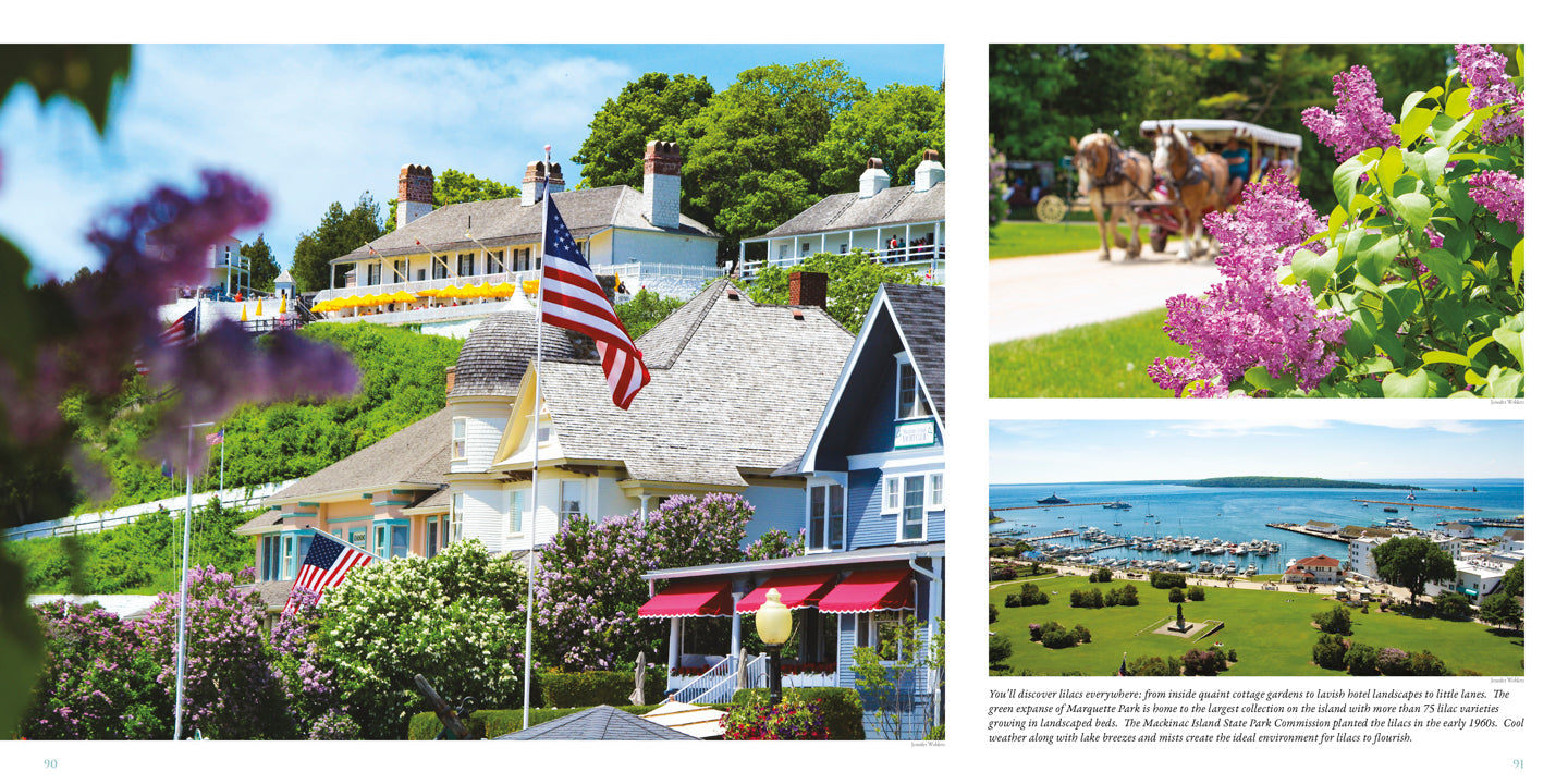 "Four Seasons of Mackinac," a coffee table book about Mackinac Island.