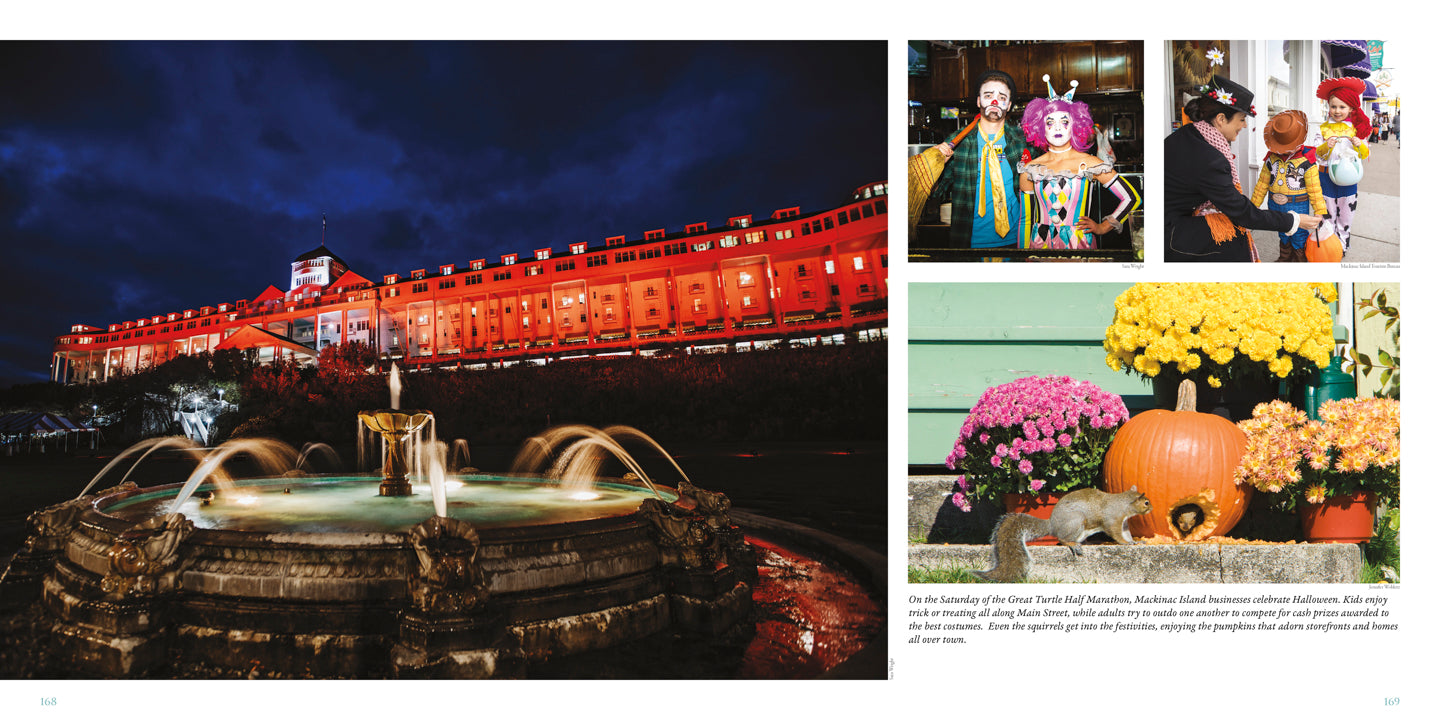 "Four Seasons of Mackinac," a coffee table book about Mackinac Island.