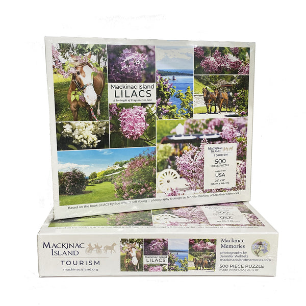 sumika Landscape 3 3.5 セット売り Lilacs Jigsaw Puzzle – Mackinac Memories