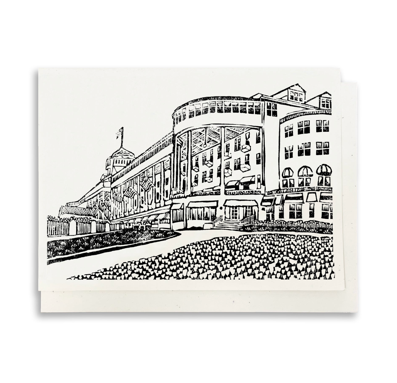 Grand Hotel #2 Blank Card