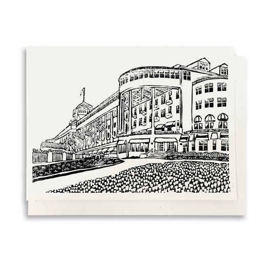 Grand Hotel #2 Blank Card