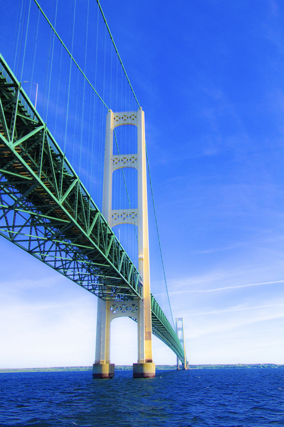 The Mighty Mac photograph by Jennifer Wohletz of Mackinac Memories.