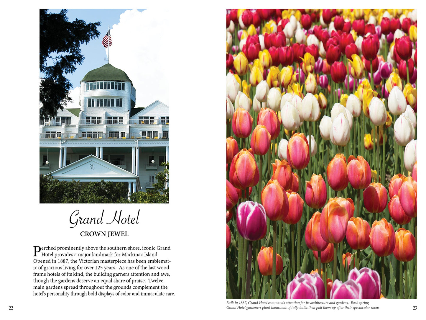 An Introduction to the Gardens of Mackinac Island Book by Jack Barnwell and Jennifer Wohletz.