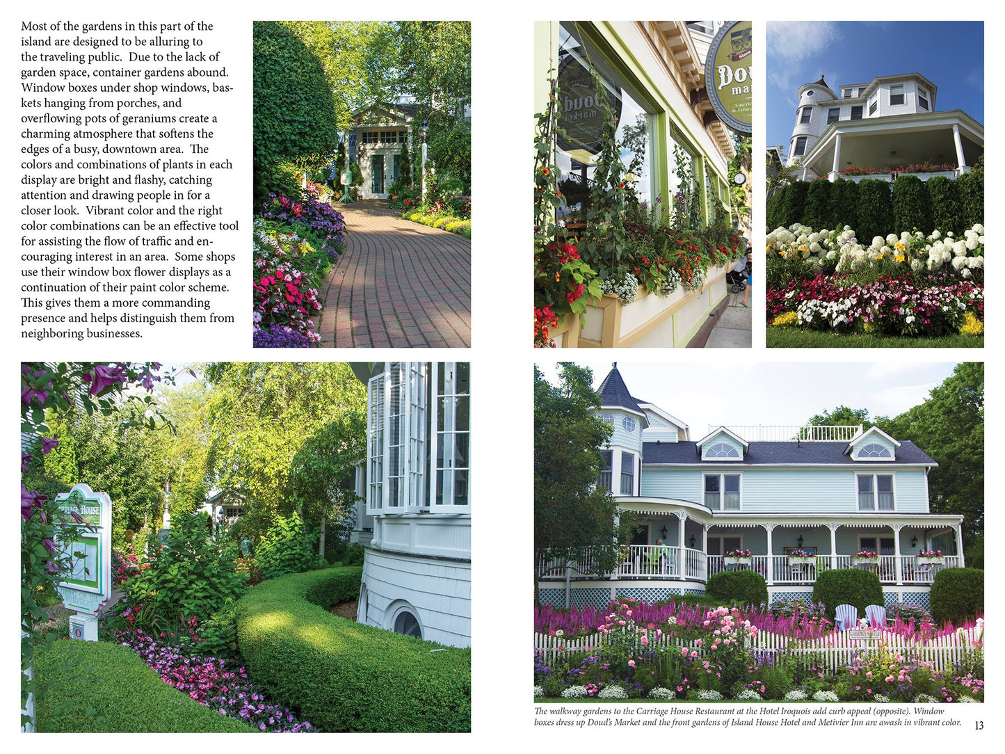 An Introduction to the Gardens of Mackinac Island Book by Jack Barnwell and Jennifer Wohletz.