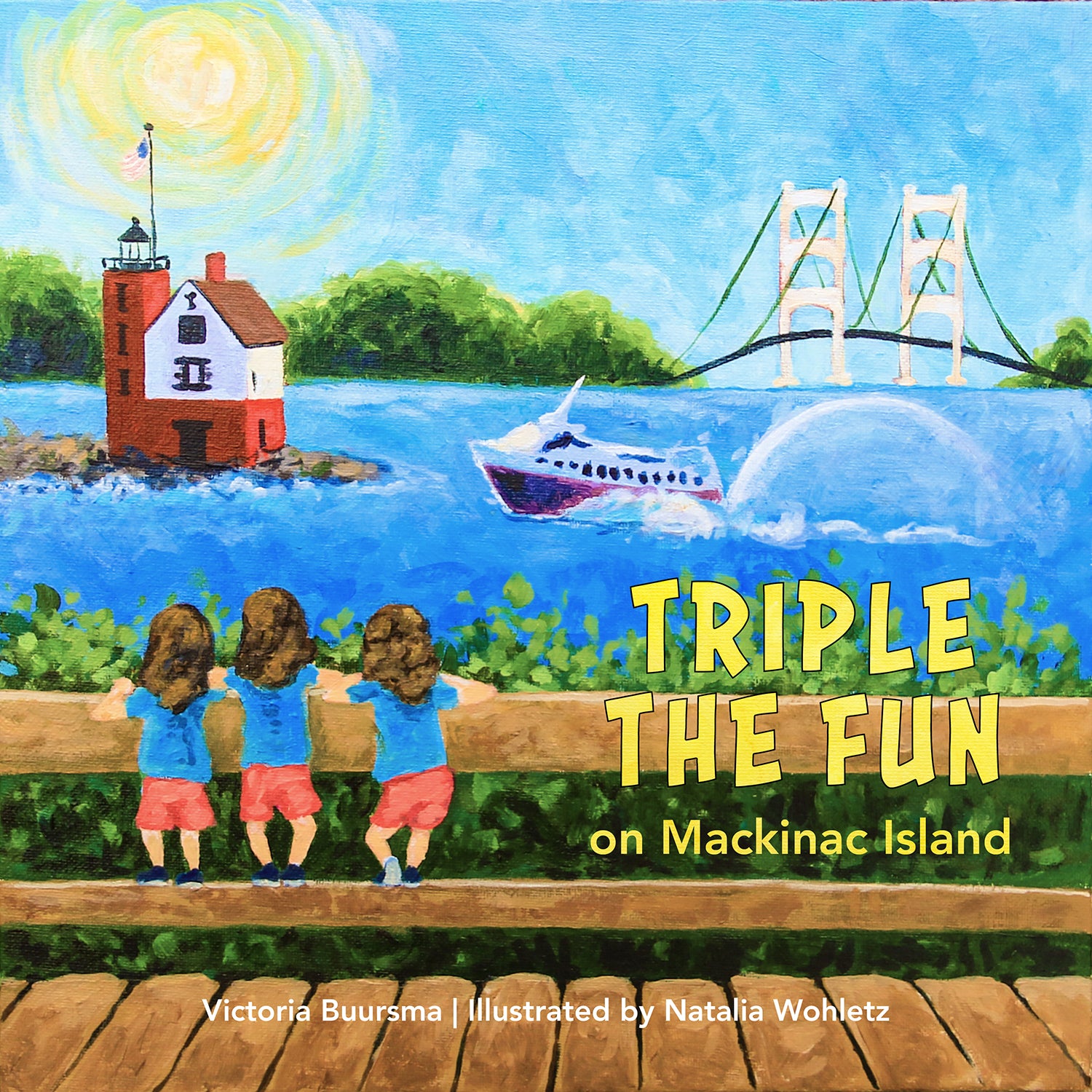 Triple the Fun, a children's Mackinac Island picture book by Victoria Buursma.