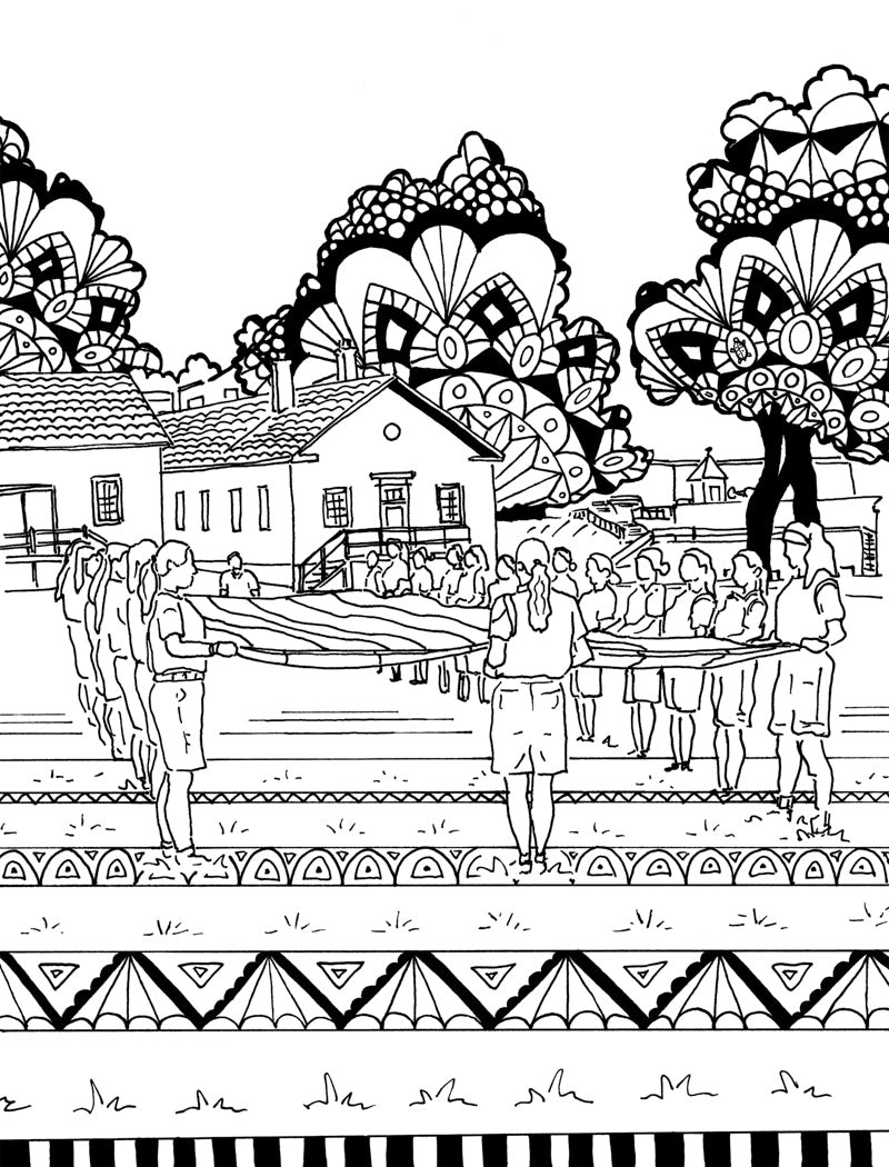 COLORFUL Mackinac Coloring Book