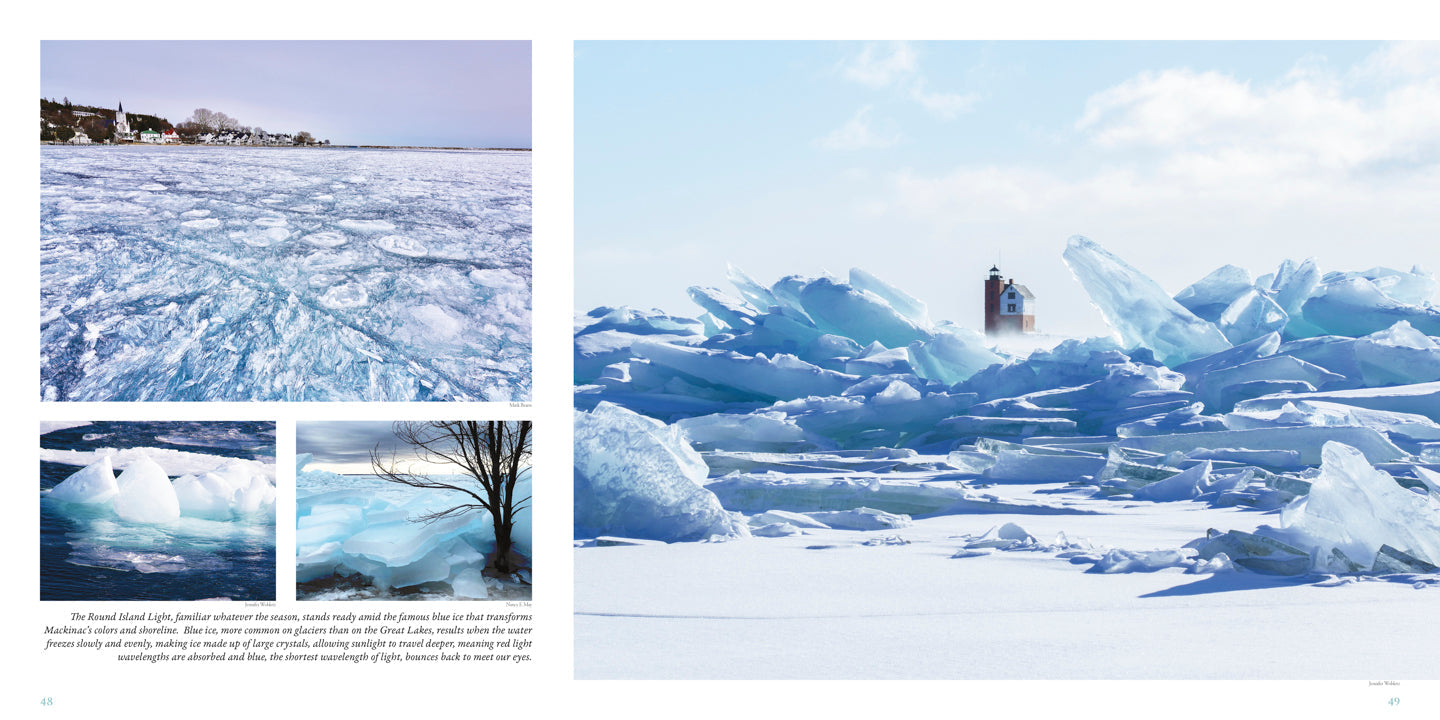 "Four Seasons of Mackinac," a coffee table book about Mackinac Island.