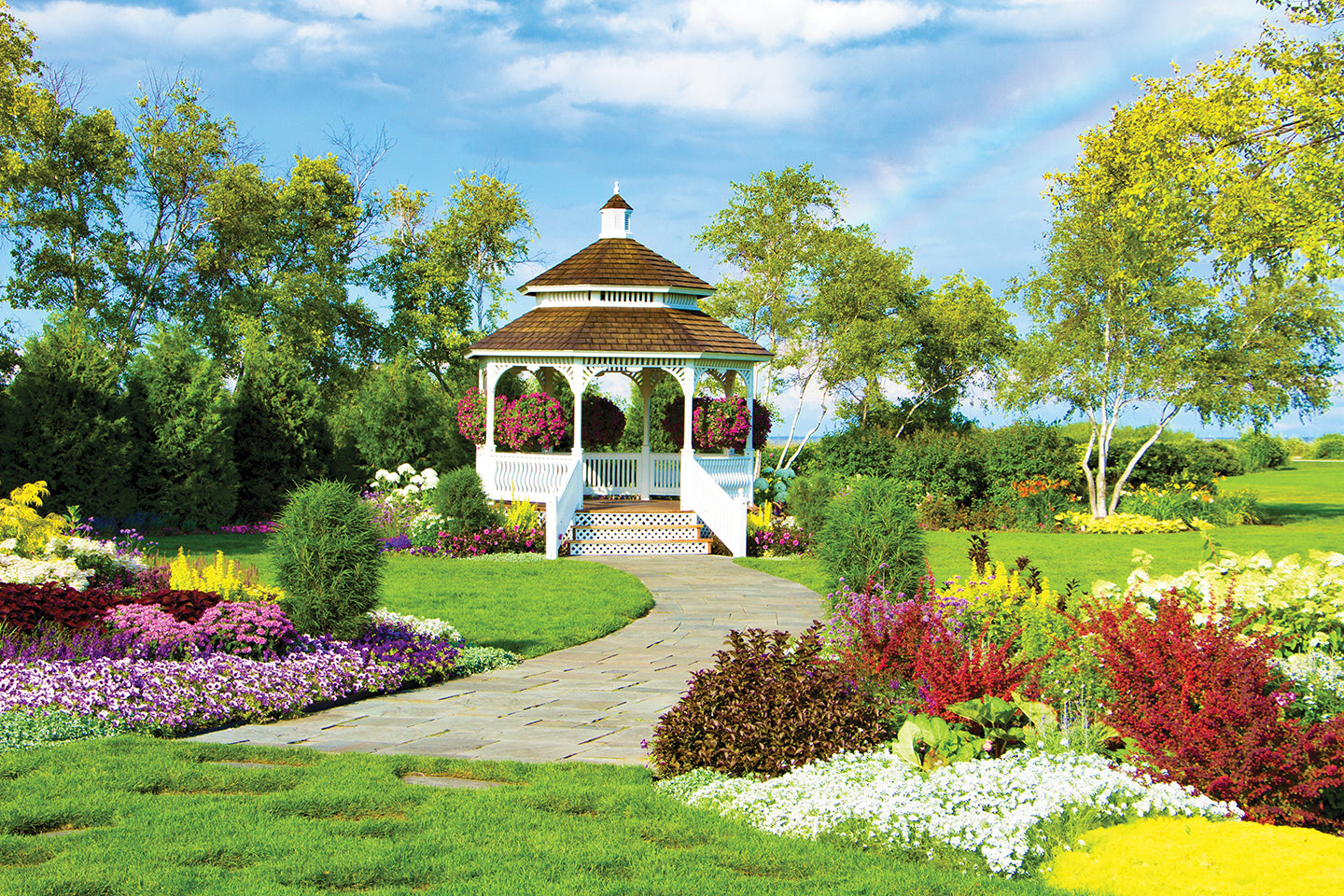 Mission Point Resort gazebo photograph by Jennifer Wohletz of Mackinac Memories.